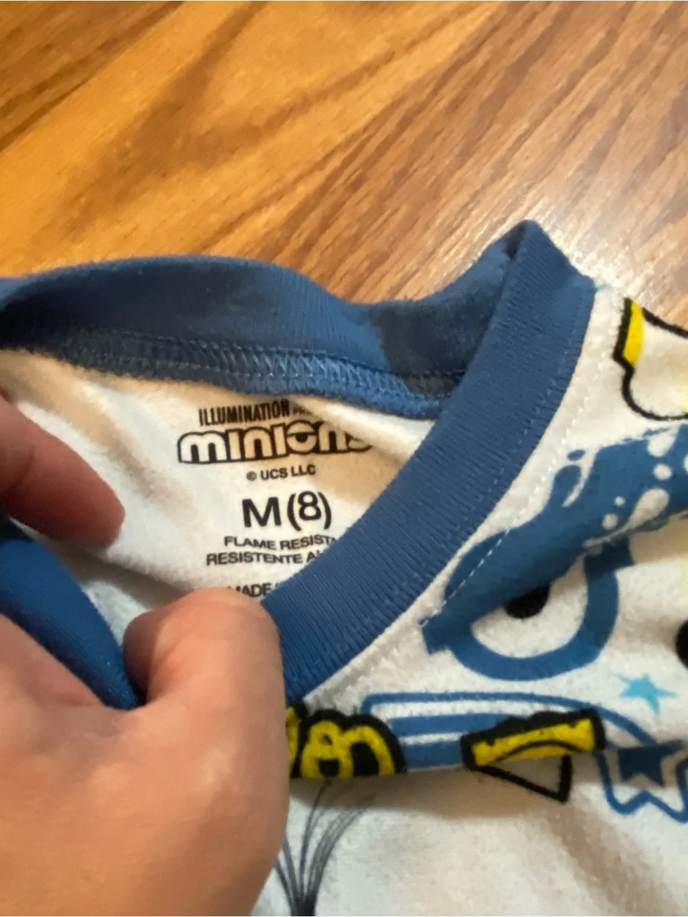 Minions Pajama Set Boys Long Sleeve